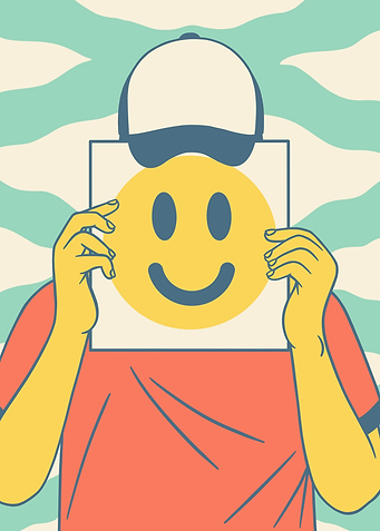 Smile in the clouds