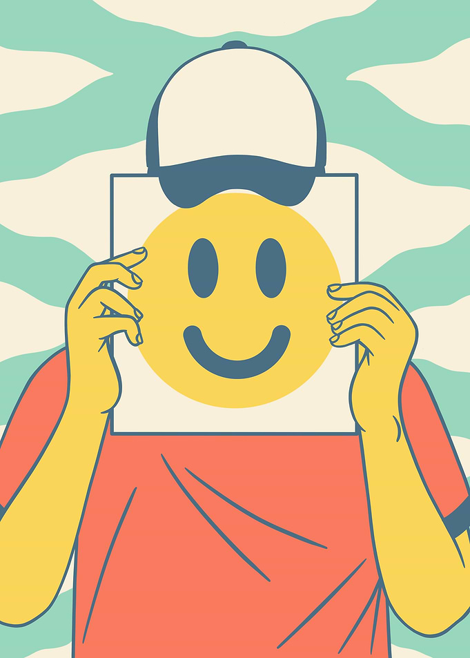Smile in the clouds