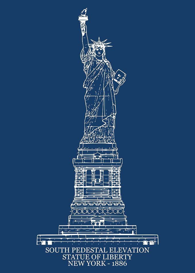 STATUE OF LIBERTY 1886