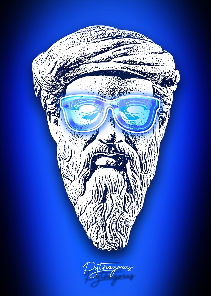 Pythagoras cool glasses
