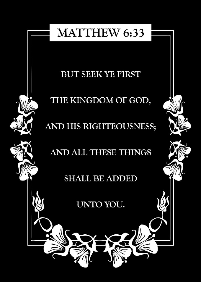 Matthew 6 33