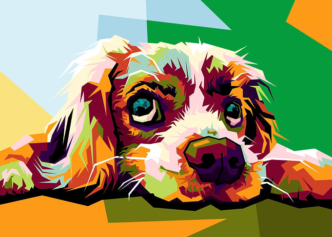 Best selling pet in popart