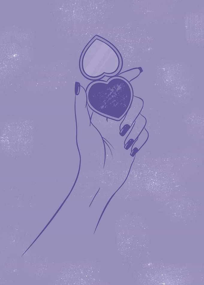Purple Mirror