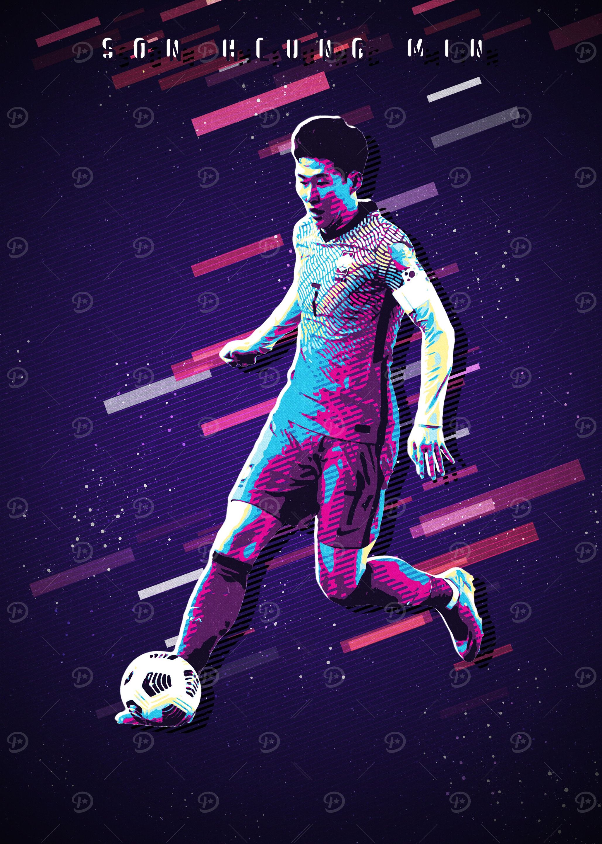 Football Player Retro