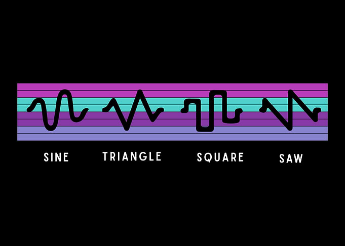 Synthesizer Audio Waveform