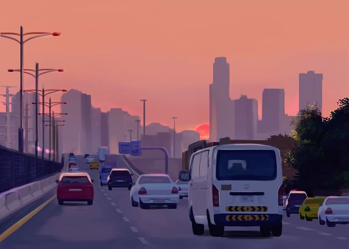 Dubai Sunset