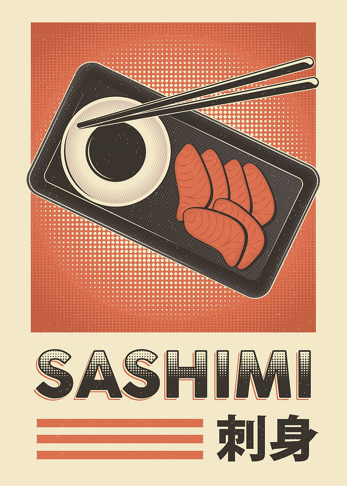 Sashimi Japanese food