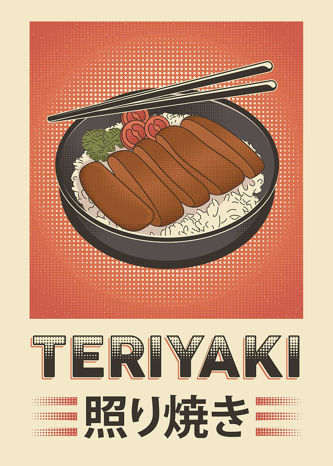 Teriyaki Japanese food