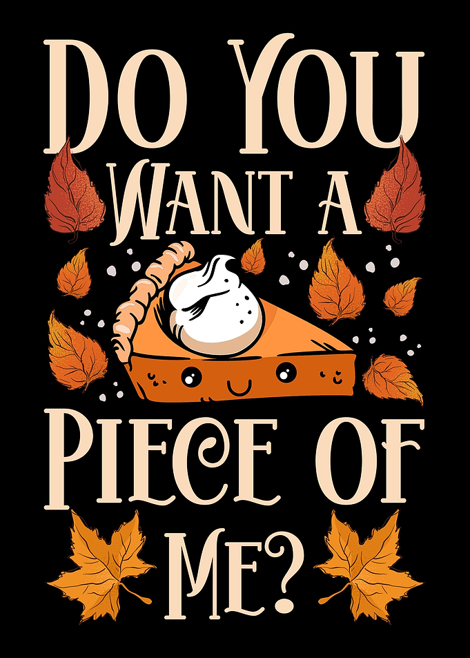 Kawaii Pumpkin Pie