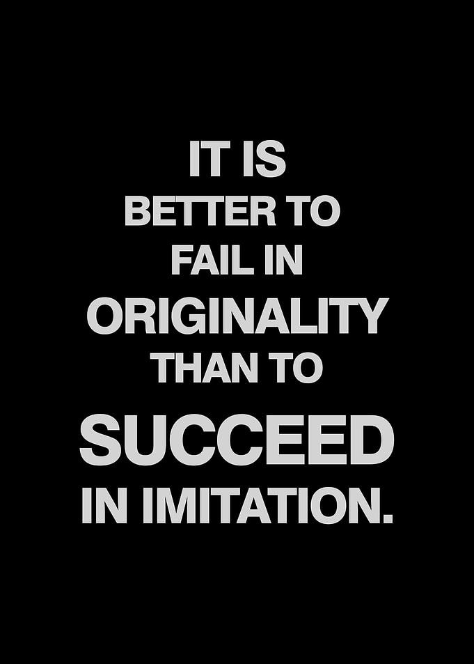 FAIL IN ORIGINALITY