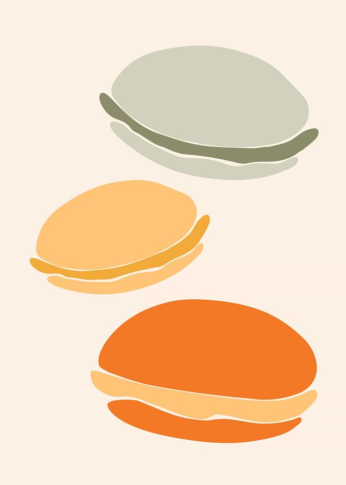 Burger Wall Poster