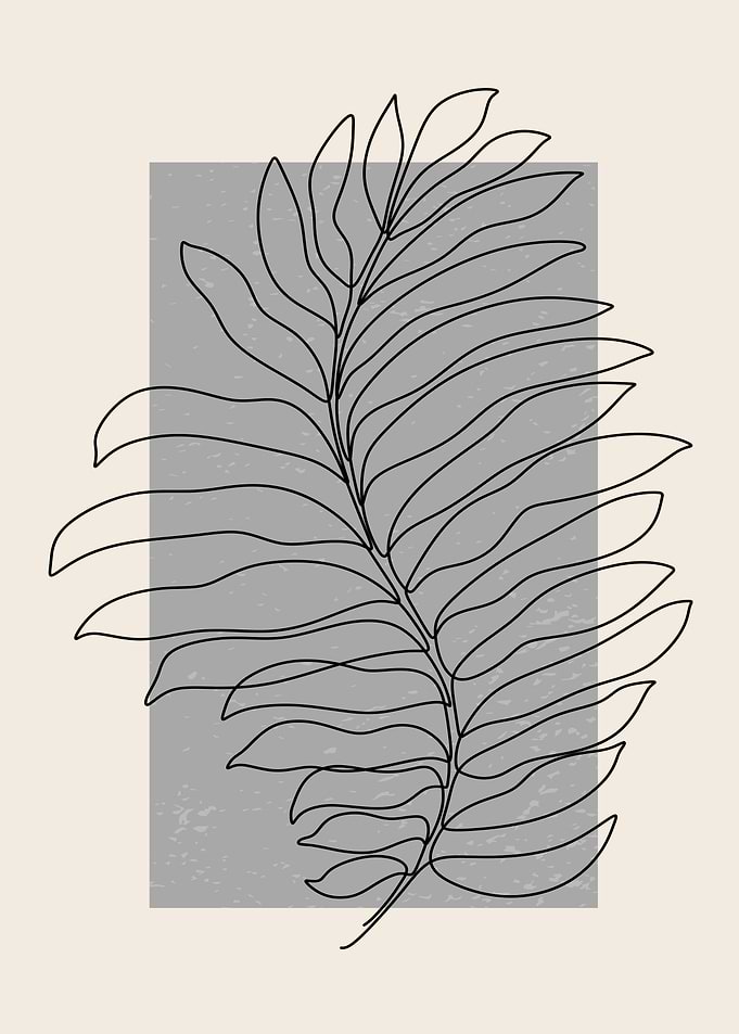 Botanical Tropical Leaf 3