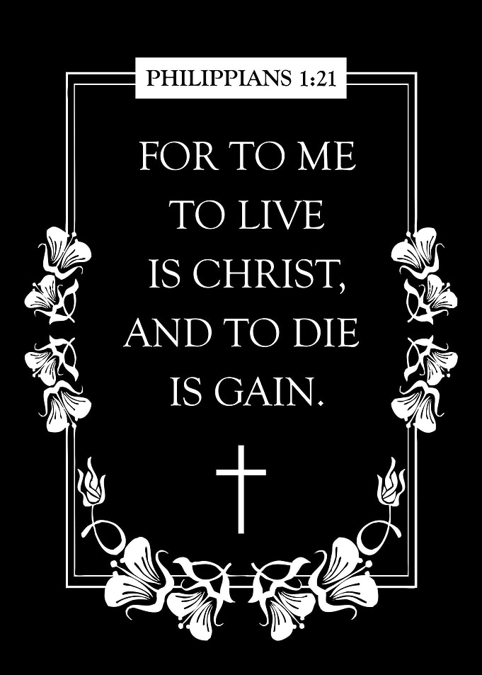 Philippians 1 21