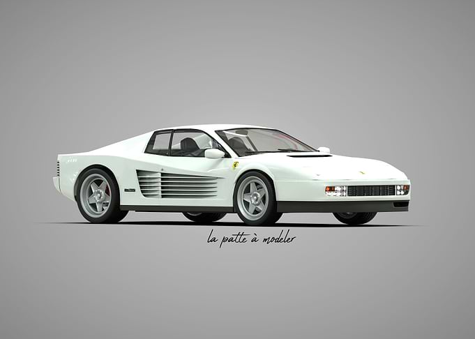 Ferrari TR Miami Vice