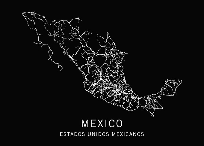 Mexico Road Map