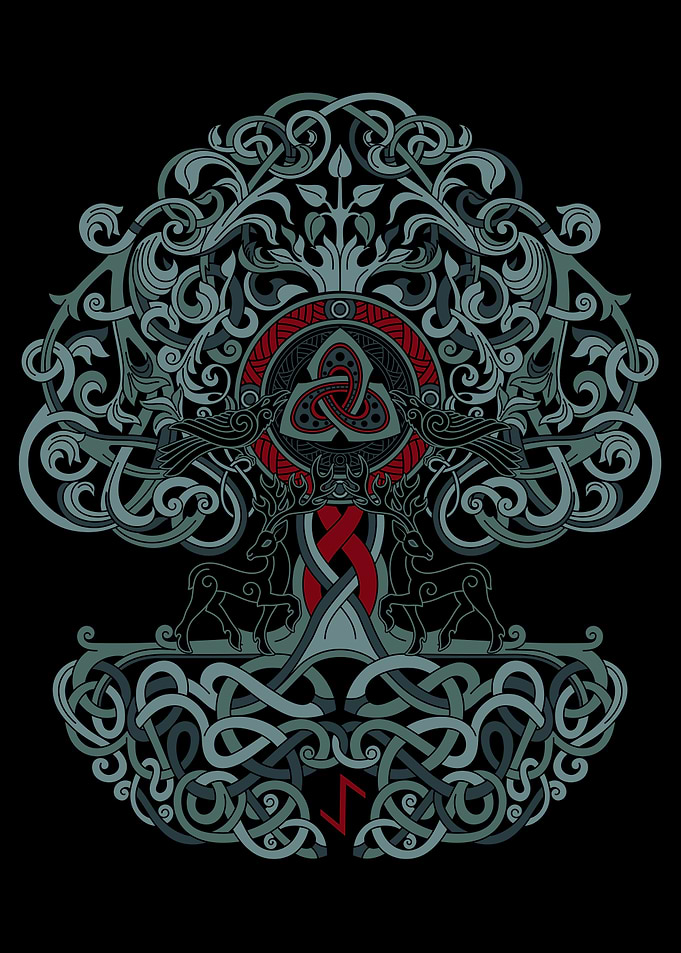 Nordic Viking Yggdrasil