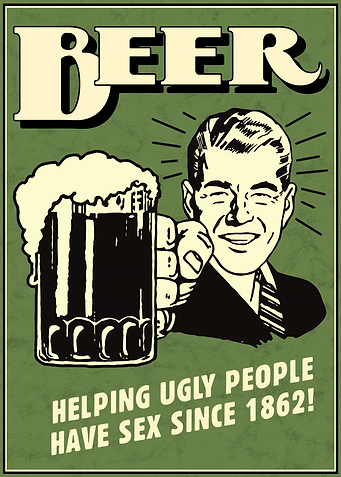 Funny Beer Poster