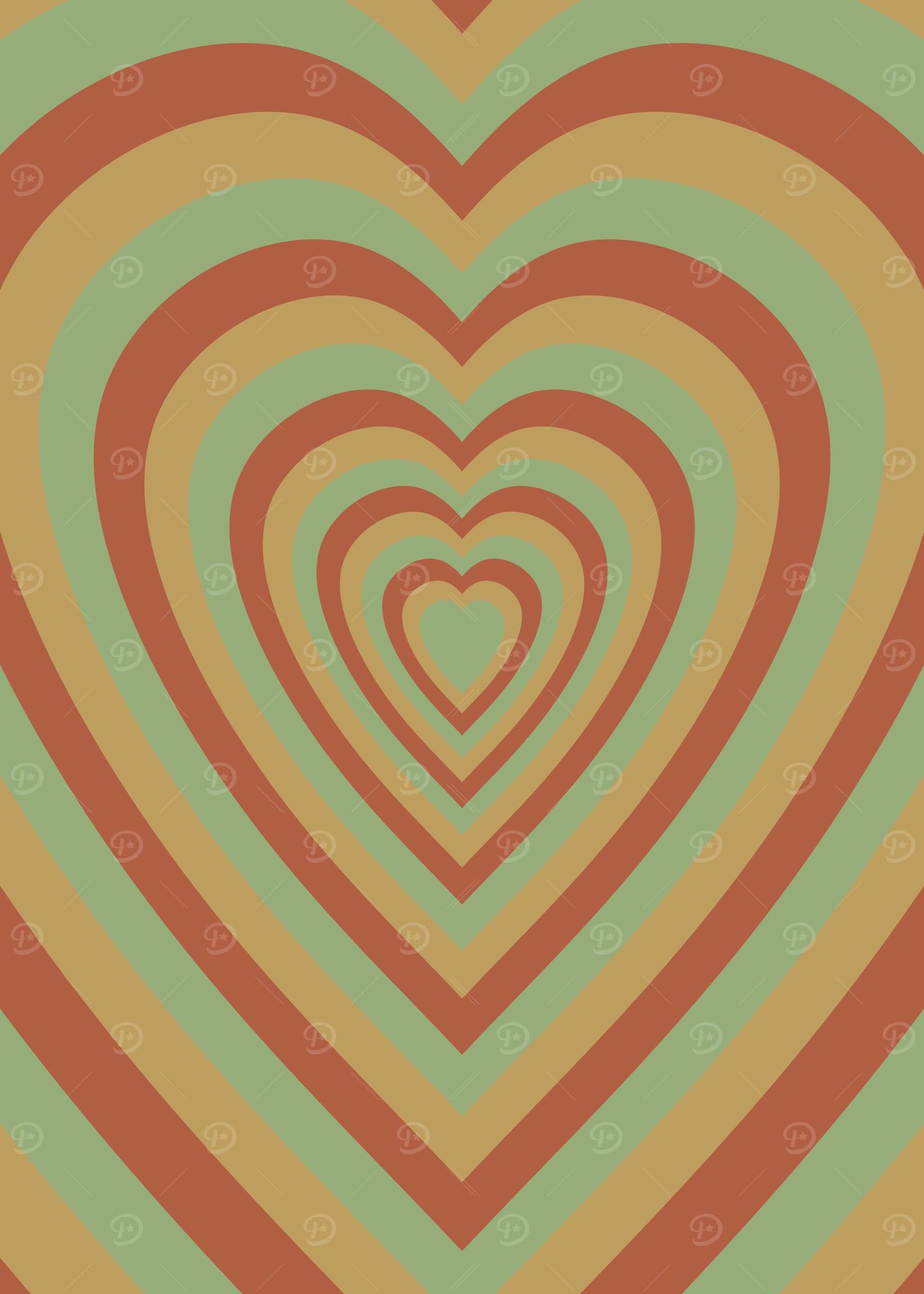 70s Candy Heart