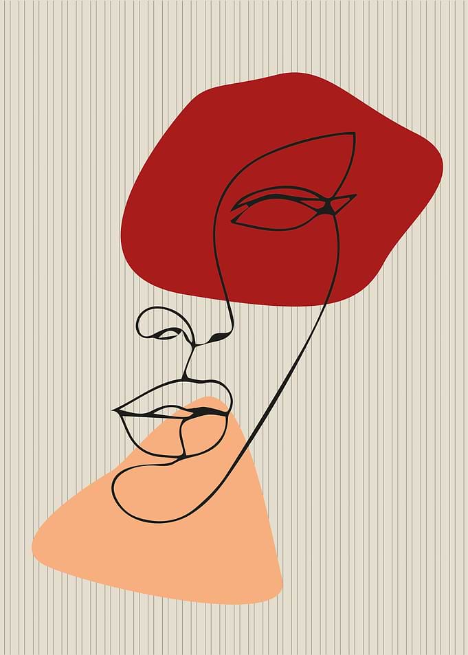 Abstract face