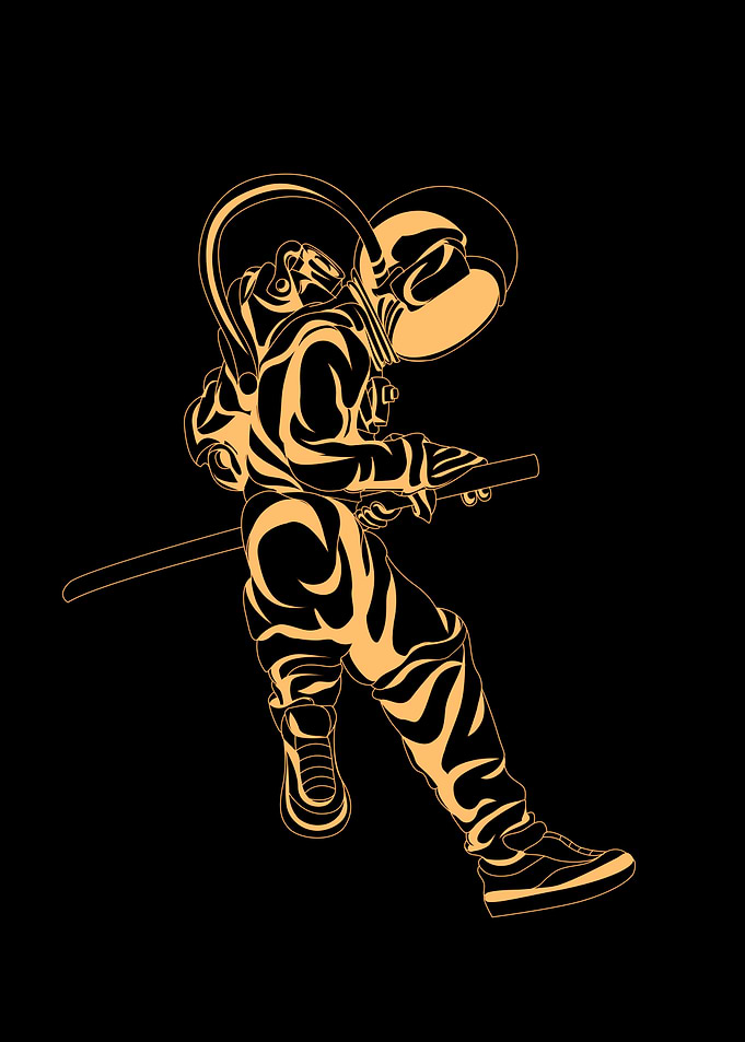Samurai Astronaut