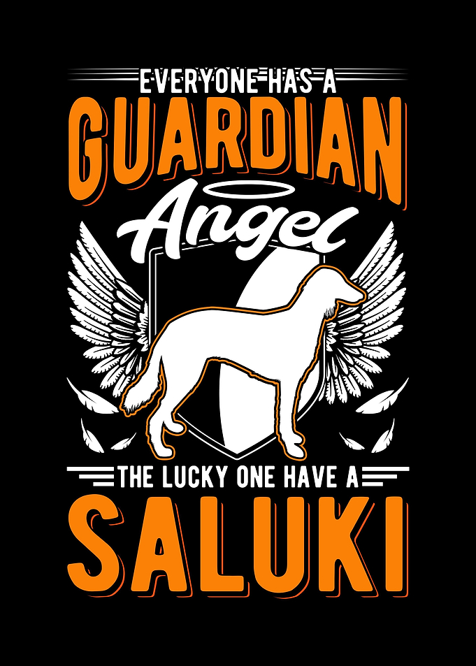 Saluki Guardian Angel