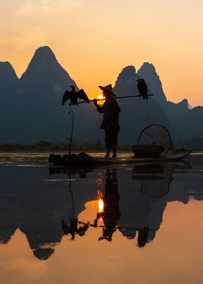 Cormorant Fisherman II