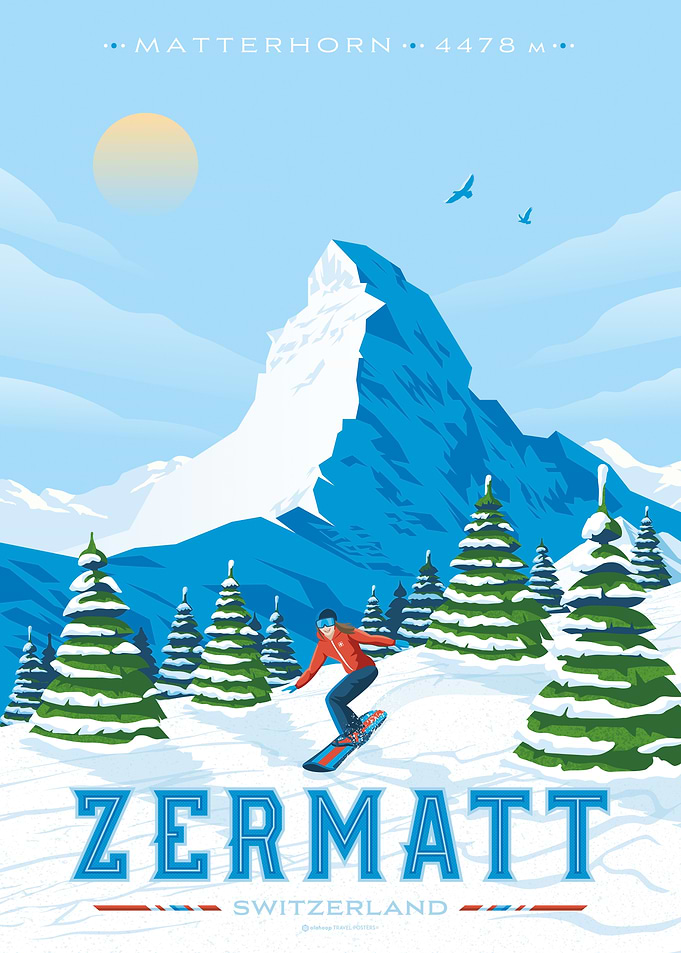 Zermatt Switzerland Print