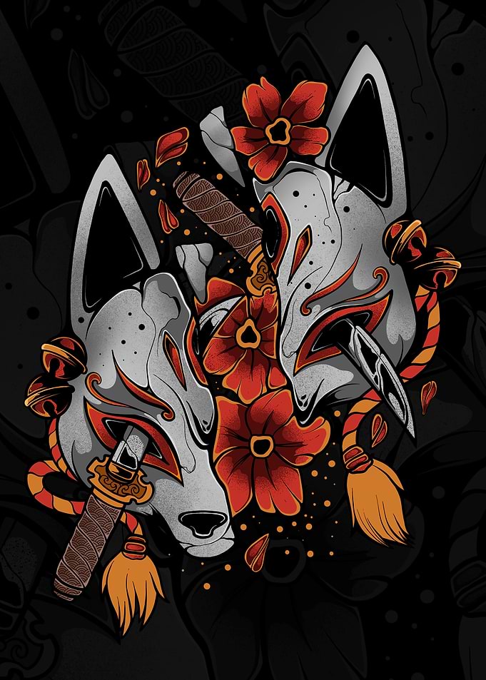 Slashed Kitsune