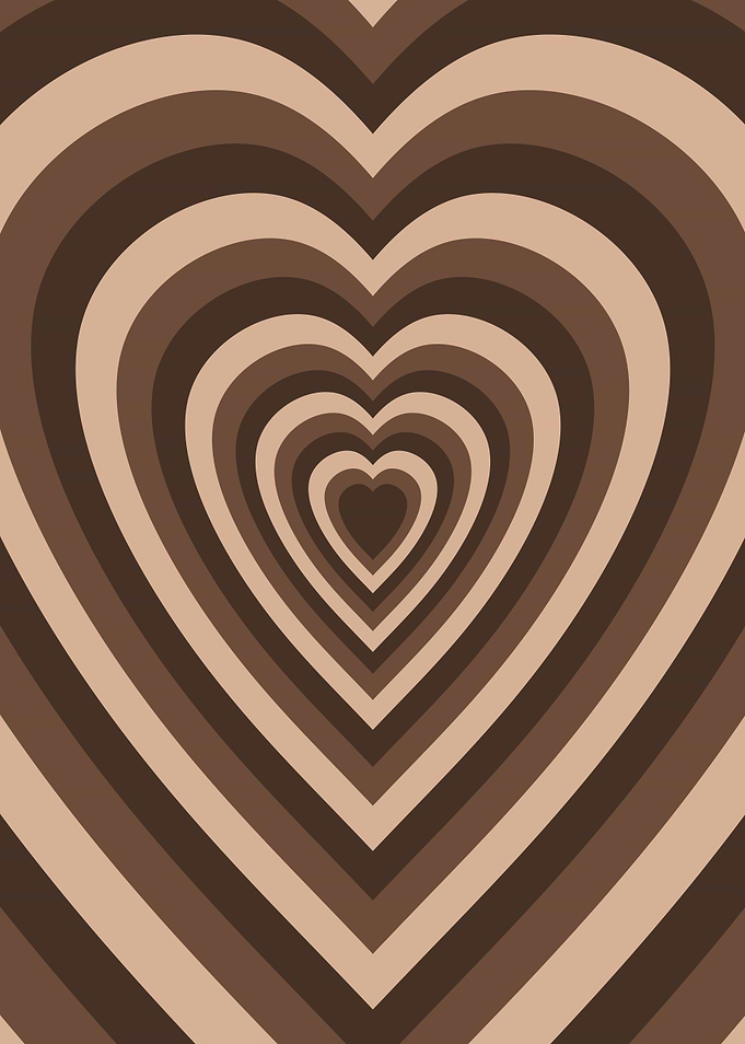 70s Chocolate Heart