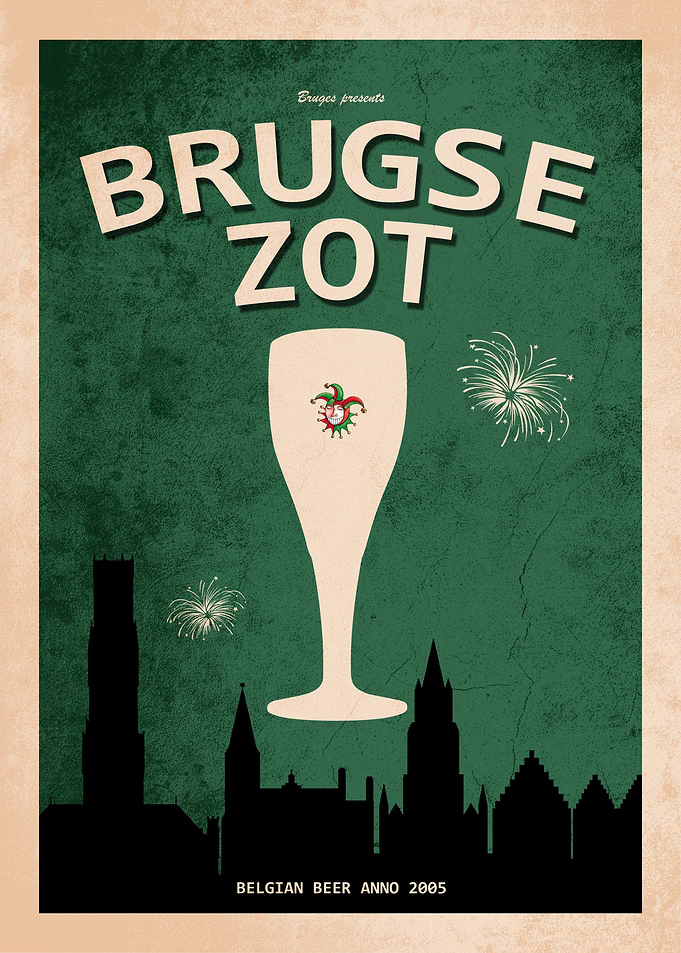 Vintage Brugse Zot Beer