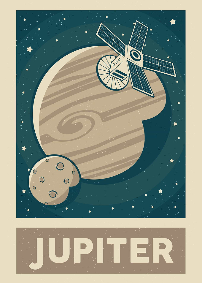 Retro Jupiter