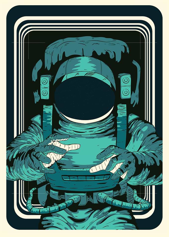 Vintage Astronaut