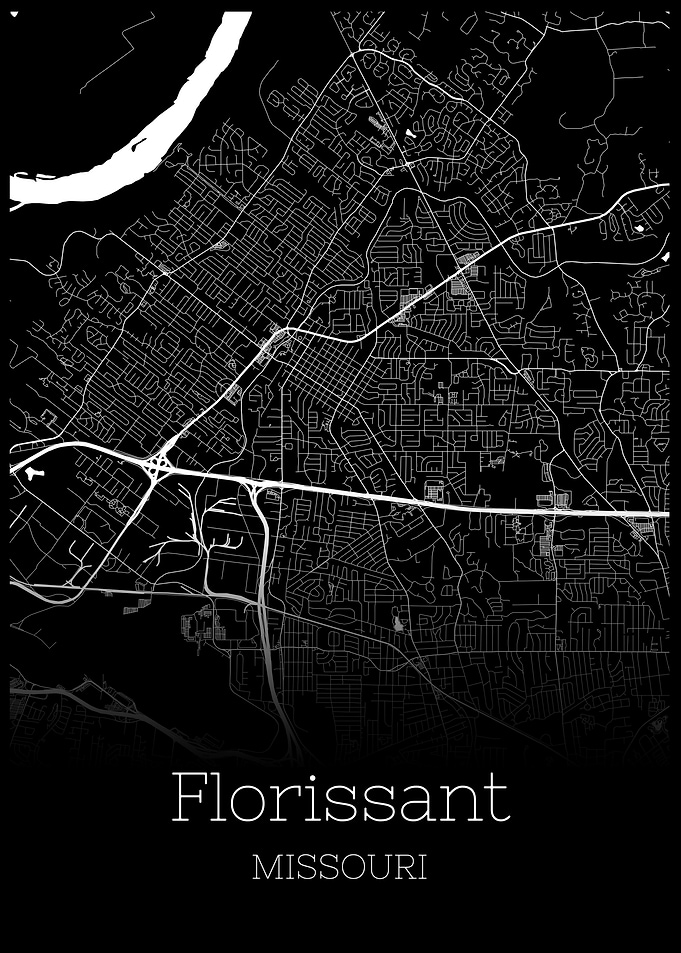 Florissant Missouri map