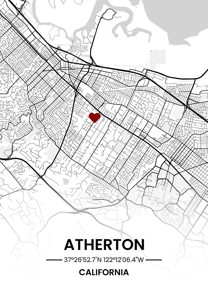 Maps California art