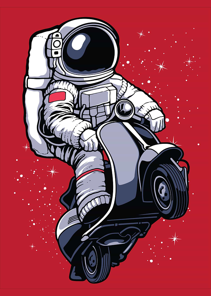 Astro Riding Scooter