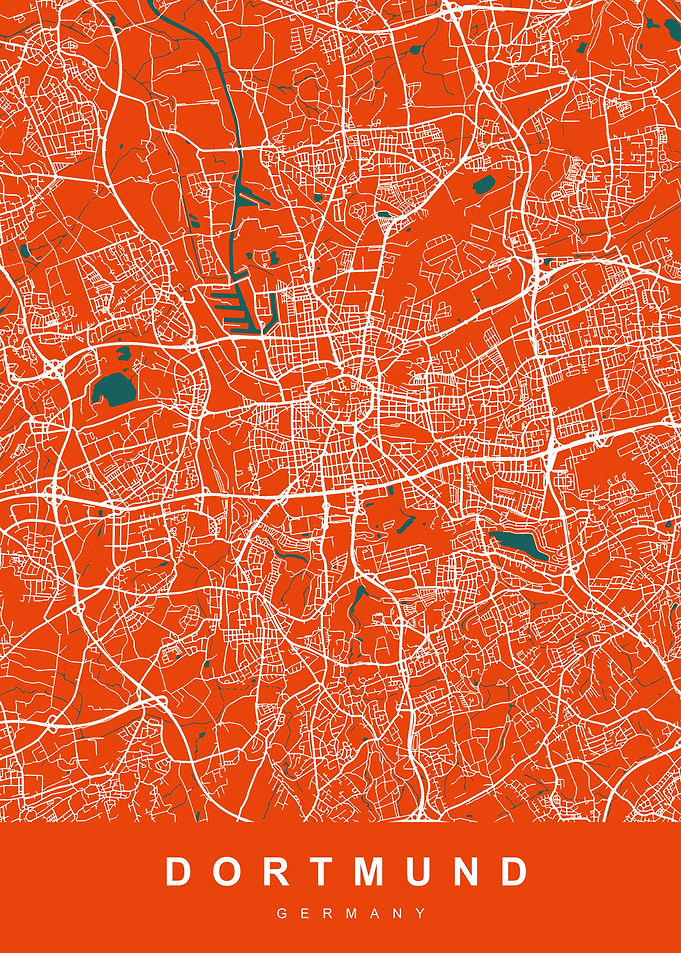 DORTMUND City Map GERMANY