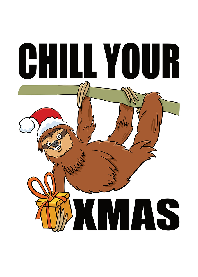 Chill Your Xmas Sloth
