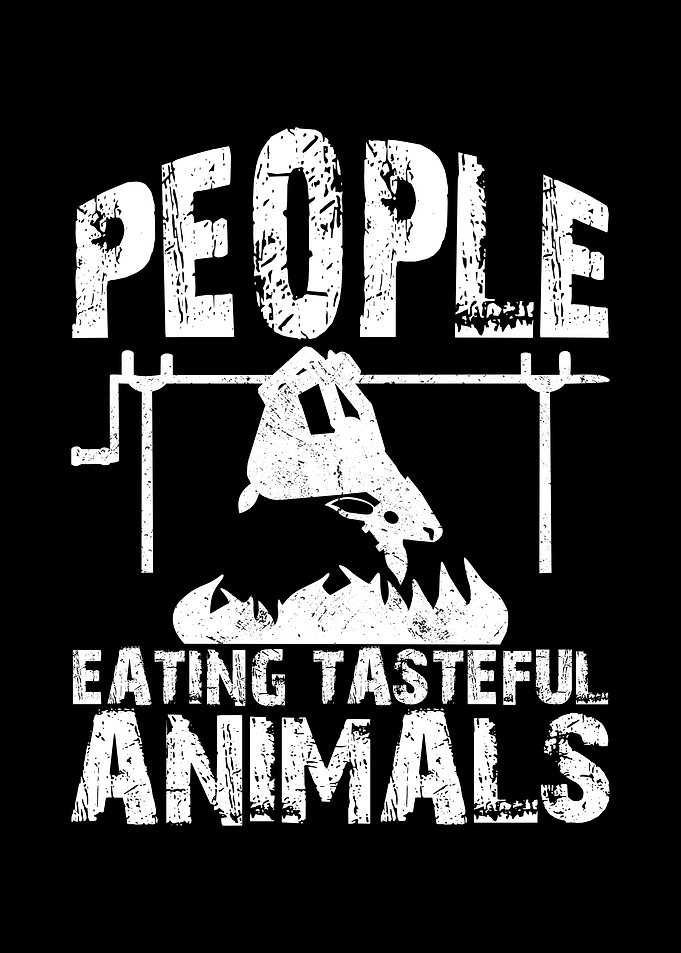 People eating tasteful