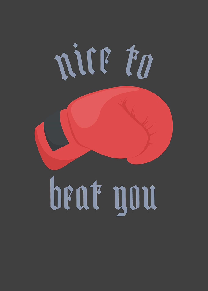 Boxer Gift wiht boxing