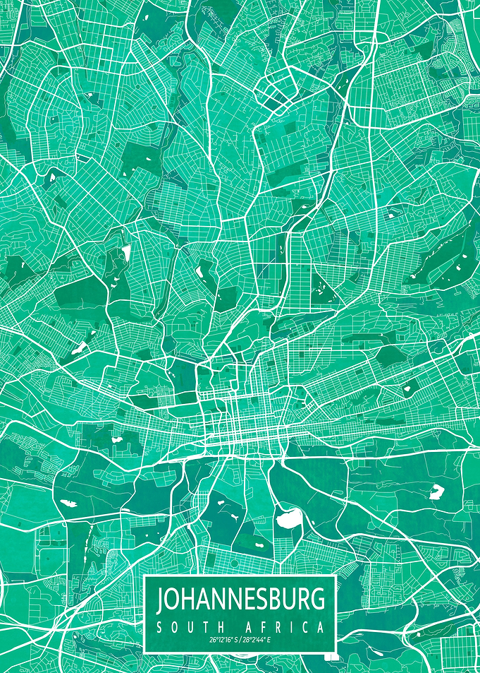 Johannesburg Watercolor