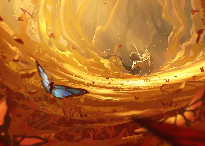 Butterfly Knight