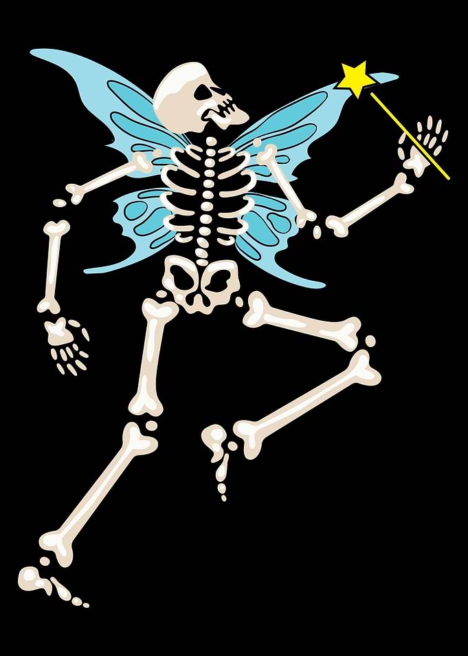 Fairycore Skeleton Fairy