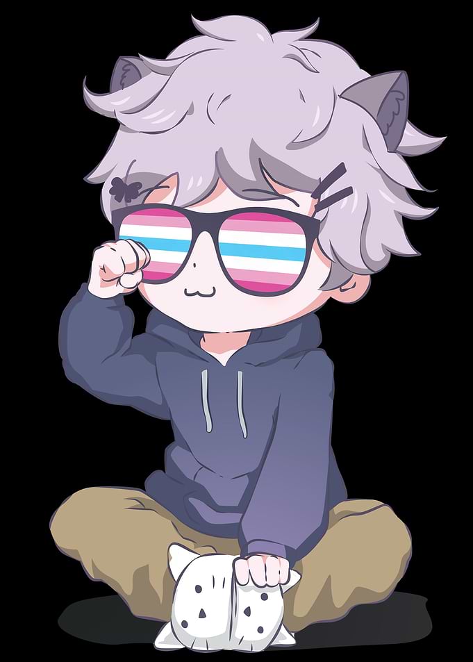 Femboy Chibi Anime Neko