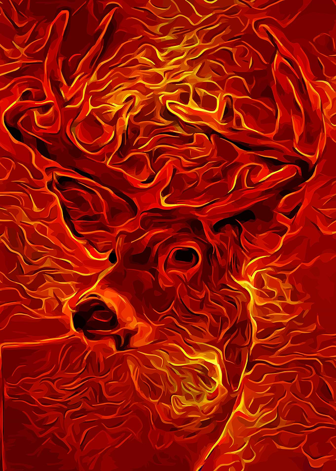 Deer Burning