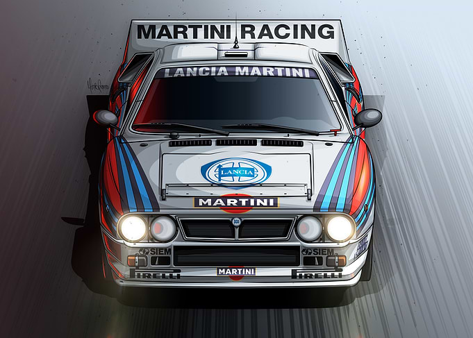 Lancia 037 Group B Martini