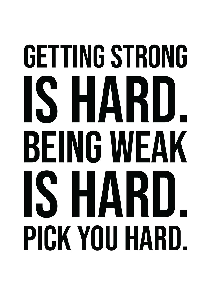 Pick Your Hard