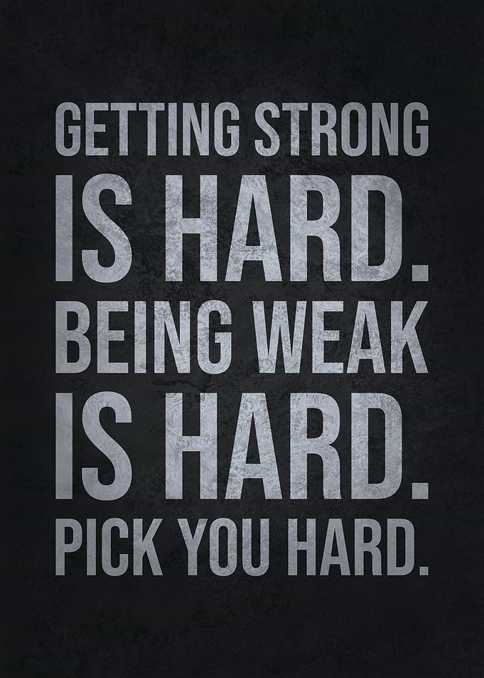 Pick Your Hard