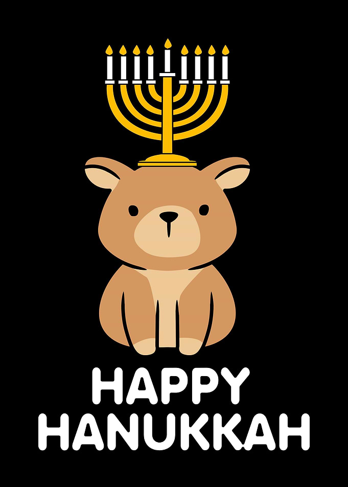 Happy Hanukkah Bear