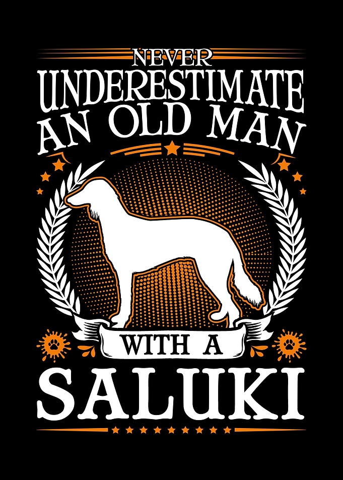 Saluki Old Man Persian