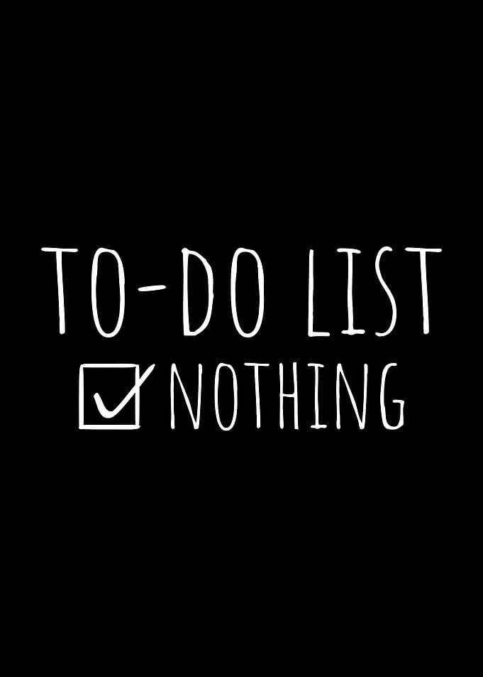 ToDo List Nothing Sloth